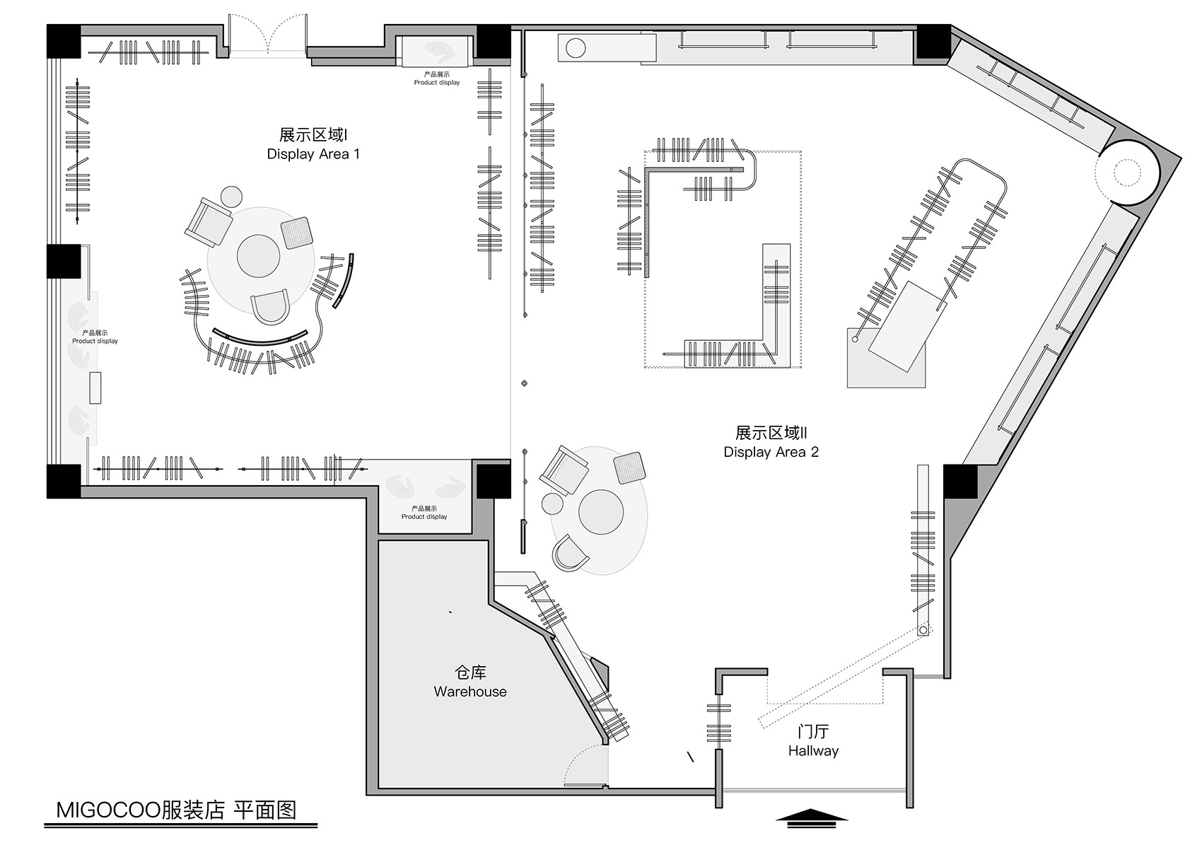 服裝店設計,女裝店,嘉興服裝店設計,零售店設計,女裝店設計,嘉興女裝店設計,服裝店設計案例,MIGOCOO,嘉興MIGOCOO,杭州哇哦設計,哇哦設計