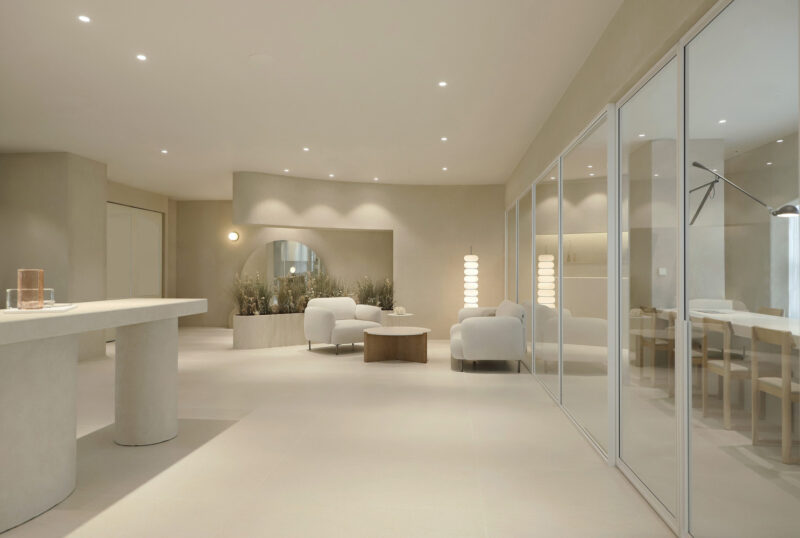 Design Studio Mono | 185㎡，韓國化妝品品牌MUDE辦公室設計