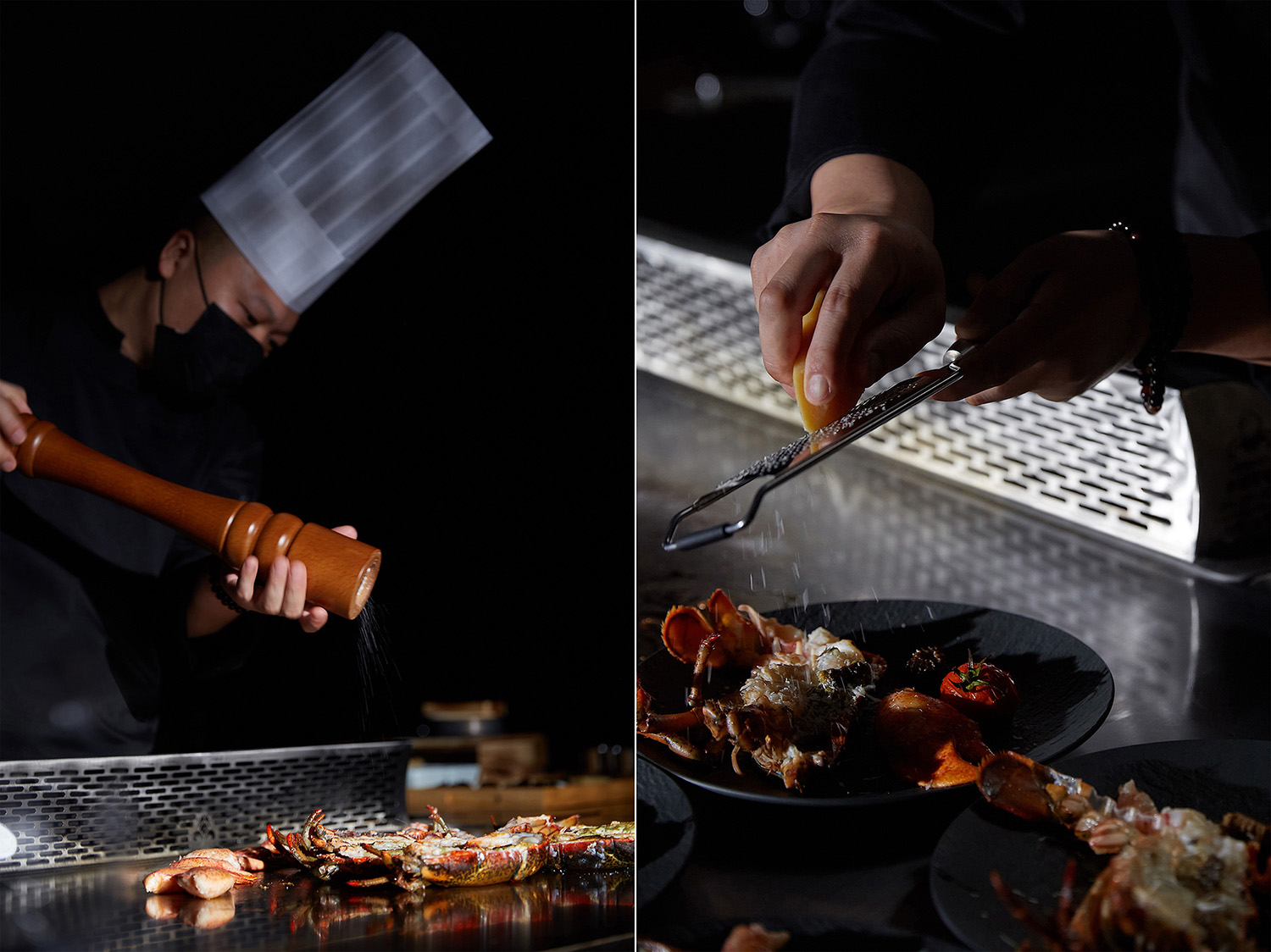 餐廳設計,餐廳設計案例,主題餐廳設計,高檔餐廳設計,南京餐廳設計,南京龍·鐵板燒餐廳,南京鐵板燒餐廳,南京高檔餐廳,龍·鐵板燒,壹舍設計,ONE HOUSE DESIGN,壹舍設計作品