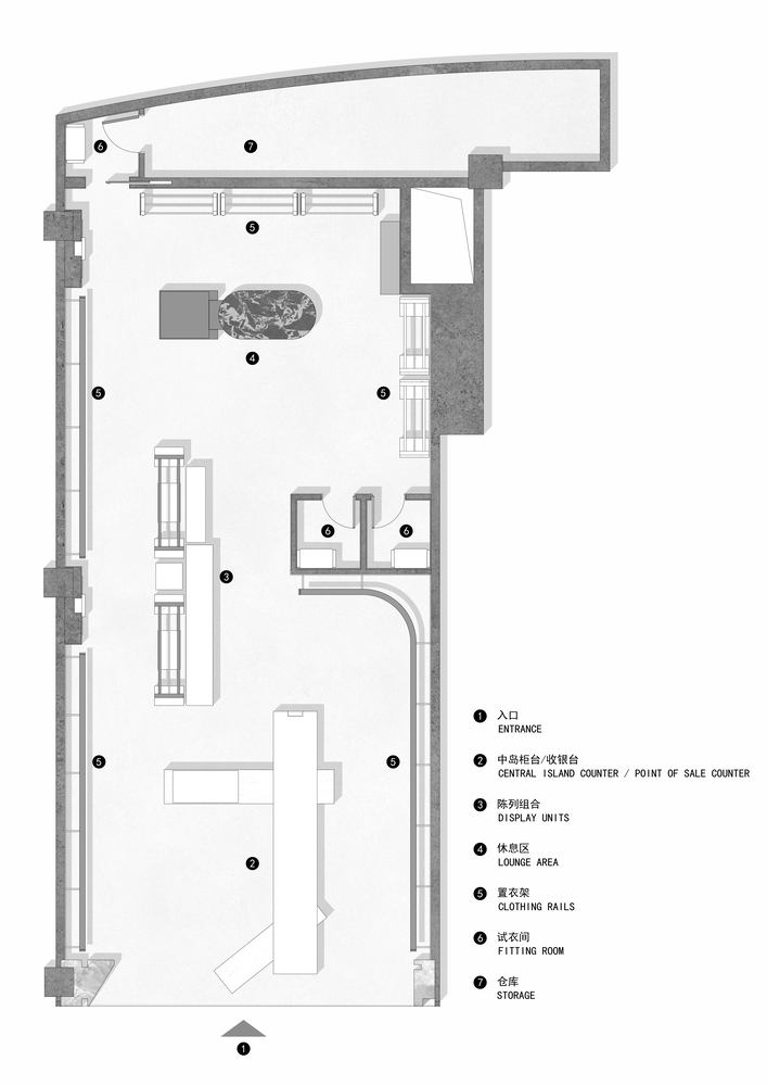 One Fine Day Studio & Partners,服裝店設計,買手店,服裝精品店,今朝風日好,青島,UIXIU Boutique,買手店設計,女裝店設計,女裝店設計案例,今朝風日好設計作品,152㎡