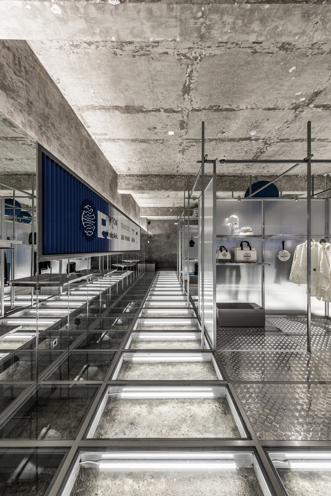 服裝店設計,PAN AM品牌服裝店,零售店設計,店鋪設計,310㎡,服裝店設計案例,NiiiZ Design Lab,旗艦店,國外服裝店設計案例