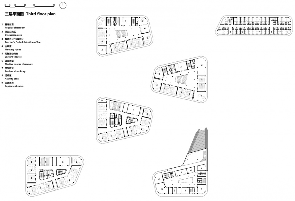 學校設計,學校改造設計,校園設計,學校裝修,學校設計案例,中學設計,廣華學校,清華大學附屬中學廣華學校,北京廣華學校,北京中學,北京,北京學校設計,北京市建築設計研究院,北京市建築設計研究院有限公司