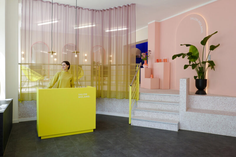 loeserbettels Design Studio丨120㎡，德國萊比錫諾蘭Noland美發沙龍