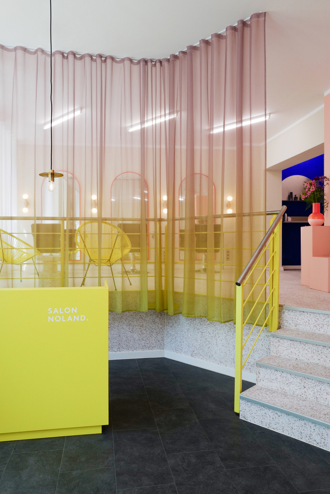Noland,美發店設計,理發店,美發沙龍店設計案例,美發店設計方案,德國,國外美發店設計,loeserbettels Design Studio,120㎡
