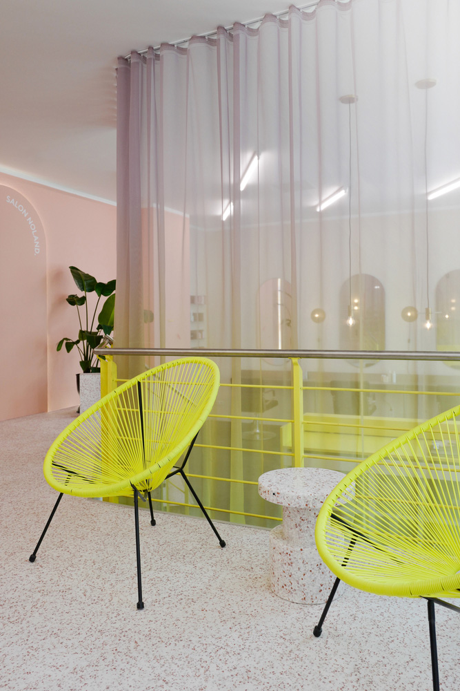 Noland,美發店設計,理發店,美發沙龍店設計案例,美發店設計方案,德國,國外美發店設計,loeserbettels Design Studio,120㎡