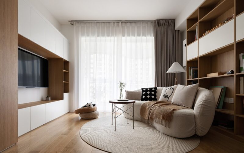 理想貓空間設計 | 104㎡，上海景觀設計師的家