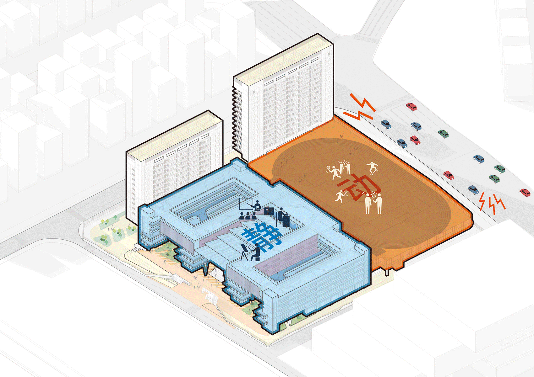 學校設計,學校改造設計,校園設計你,學校裝修,學校設計案例,中學設計,紅山中學,深圳龍華紅山中學,深圳紅山中學,深圳中學,深圳,深圳學校設計,華陽國際設計集團,華陽國際,華陽國際設計