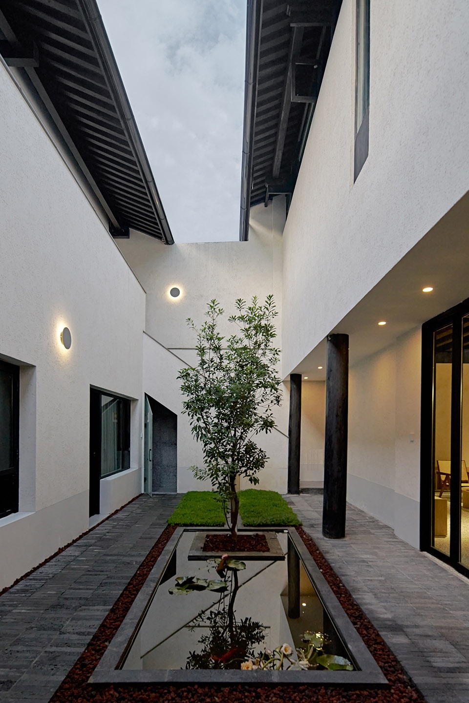 酒店設計,民宿設計,騰衝民宿設計,現代風格民宿設計,簡約民宿設計,民宿設計案例,度假酒店設計,叁柒廿壹院子,騰衝叁柒廿壹院子,騰衝民宿,亼建築