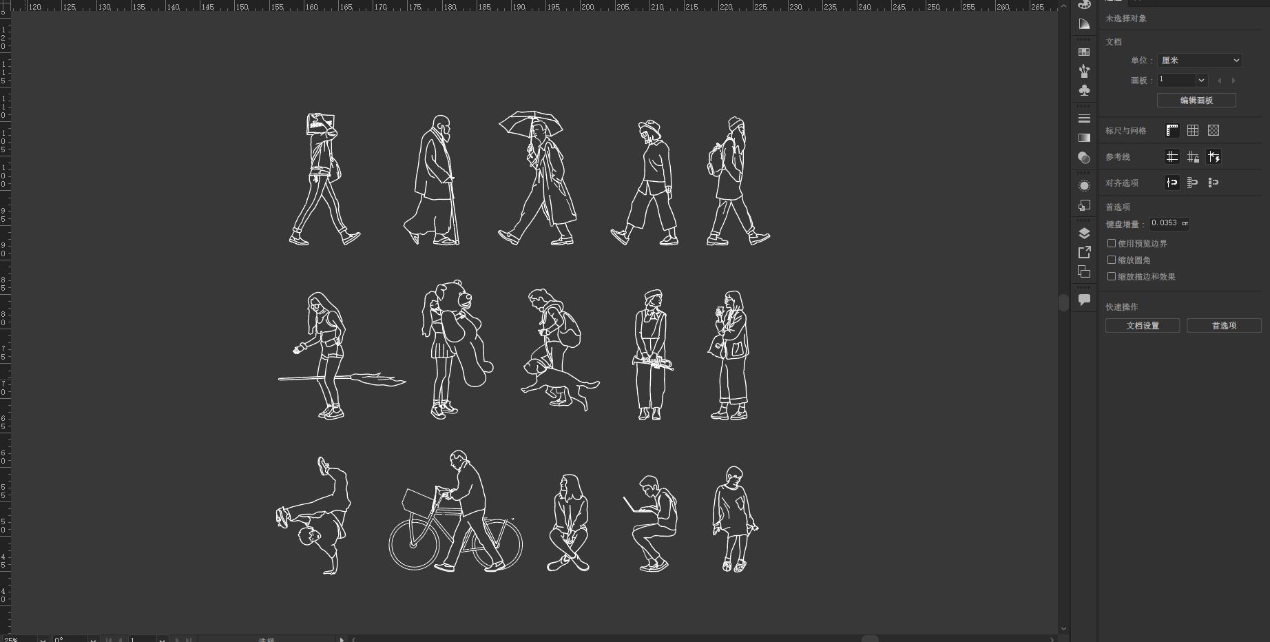 立麵人物CAD圖塊,設計師的靈感,讓設計更有趣,設計師必備創意素材,CAD素材下載,矢量設計素材,CAD圖庫