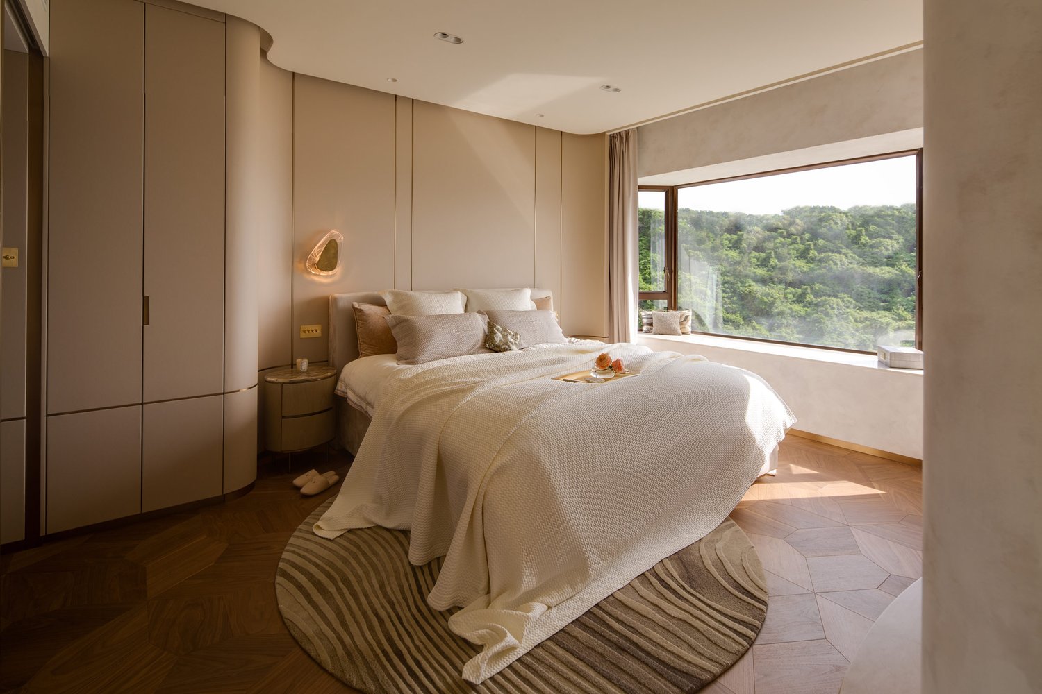 Starz Pasha,侘寂風設計案例,公寓設計案例,香港,大平層,侘寂,公寓裝修,微水泥,wabi sabi,侘寂美學,裸色,淺水灣