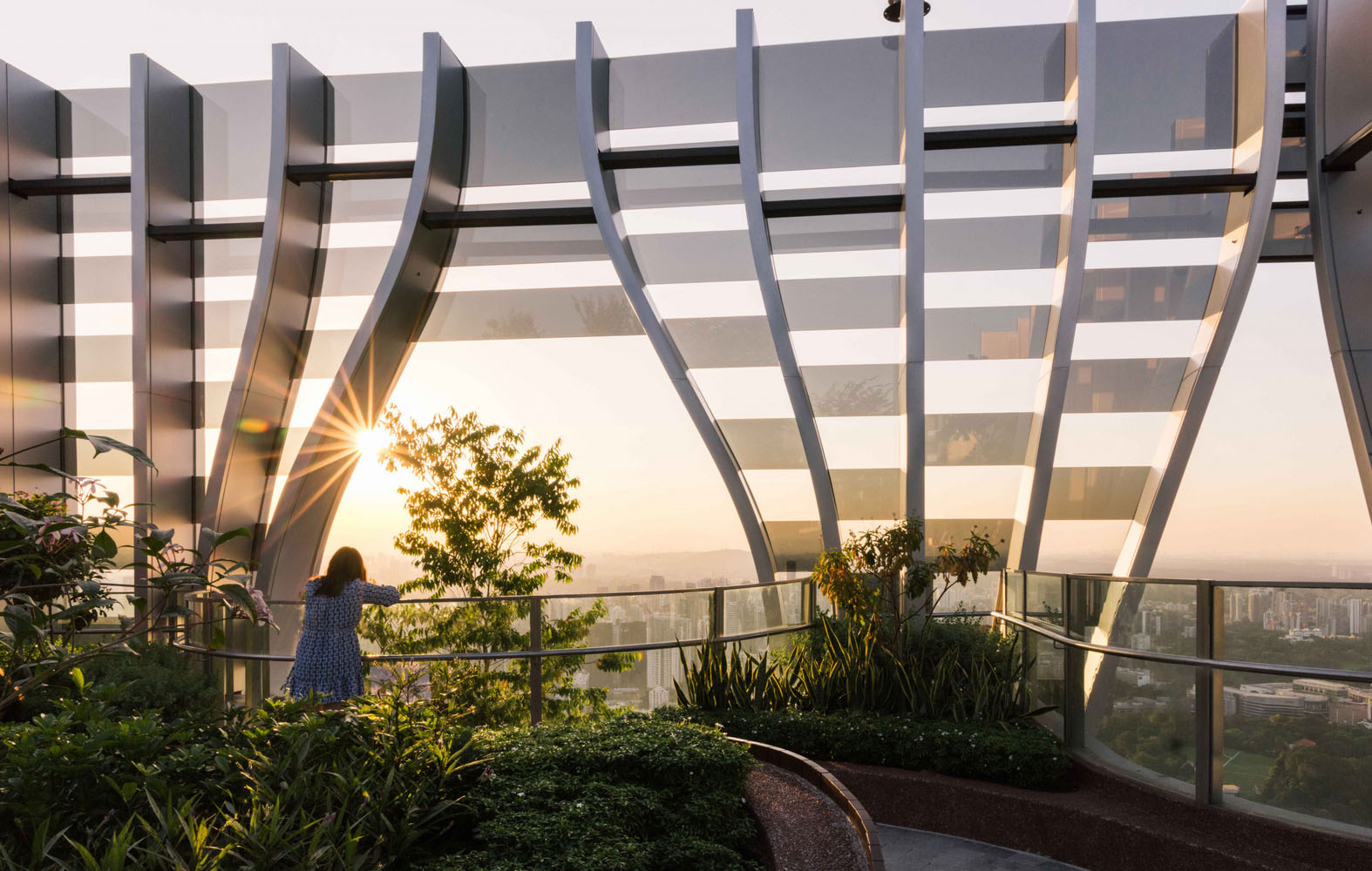 BIG,新加坡,CapitaSpring,高層綠洲,辦公樓,Carlo Ratti Associati,花園城市,高層建築,建築設計