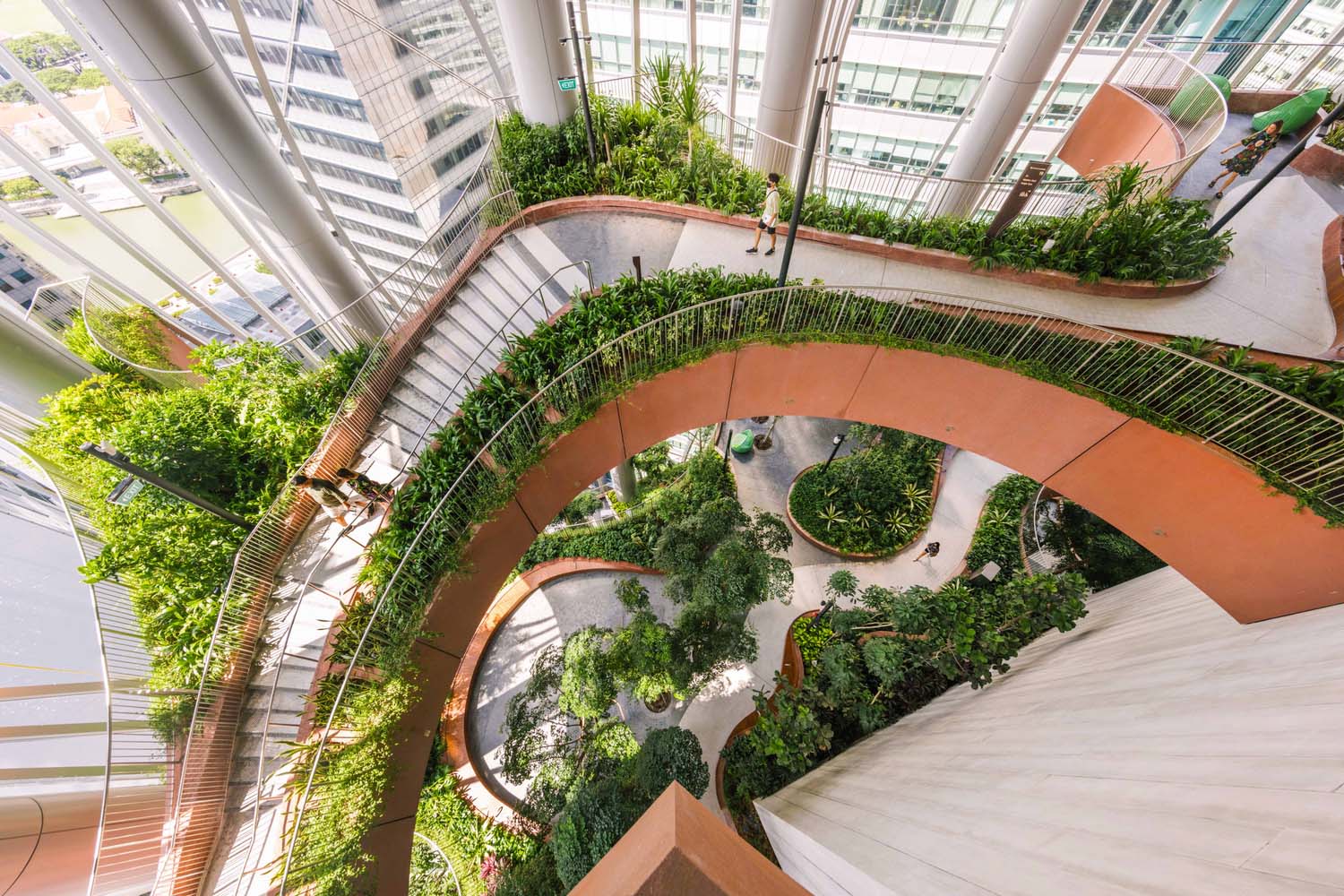 BIG,新加坡,CapitaSpring,高層綠洲,辦公樓,Carlo Ratti Associati,花園城市,高層建築,建築設計