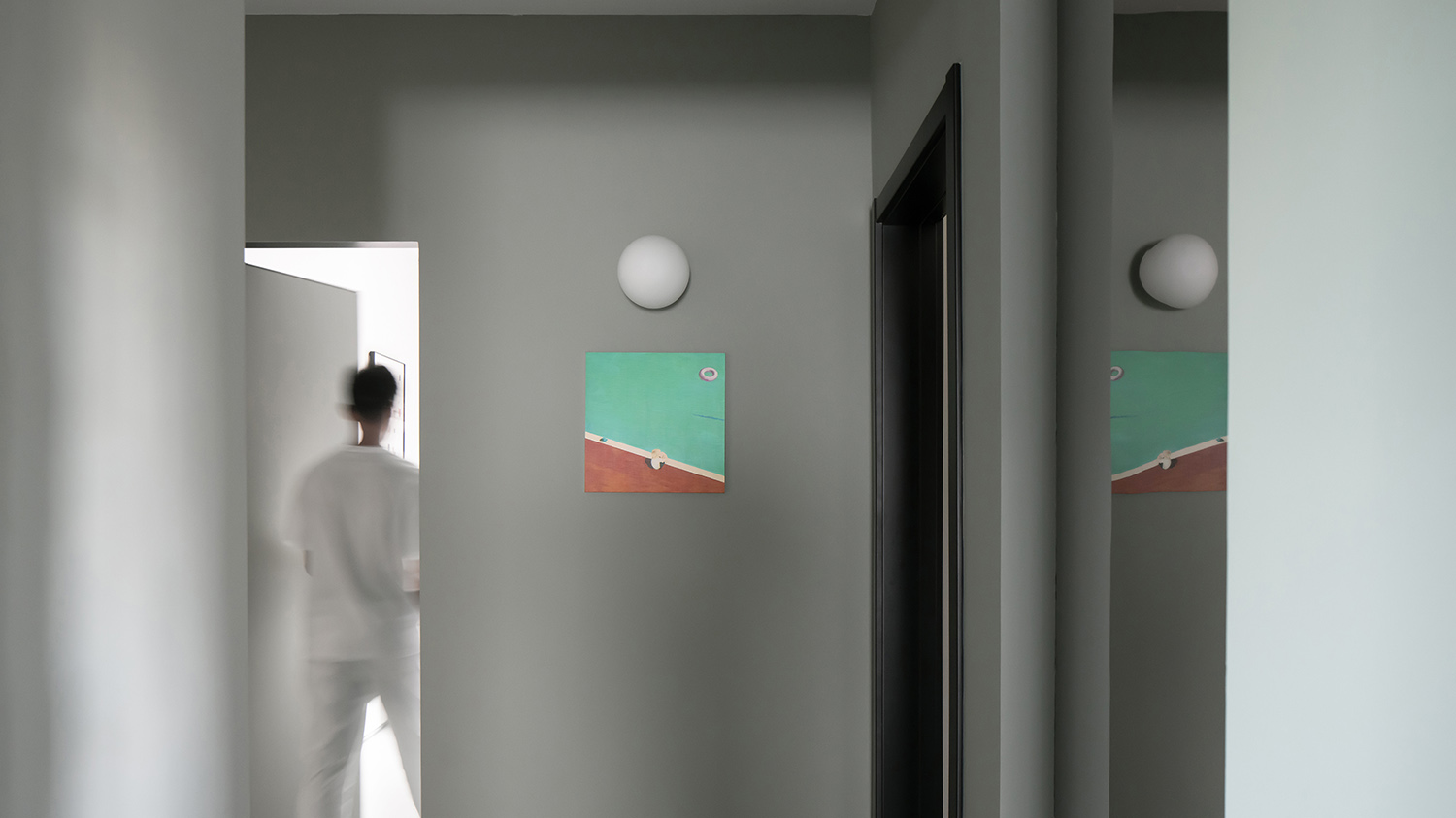 140㎡住宅設計,140㎡,住宅設計,公寓設計,公寓改造,住宅設計案例,家裝設計,灰綠色住宅,Grey Green,盧玉卓設計師,盧玉卓,獨立設計師