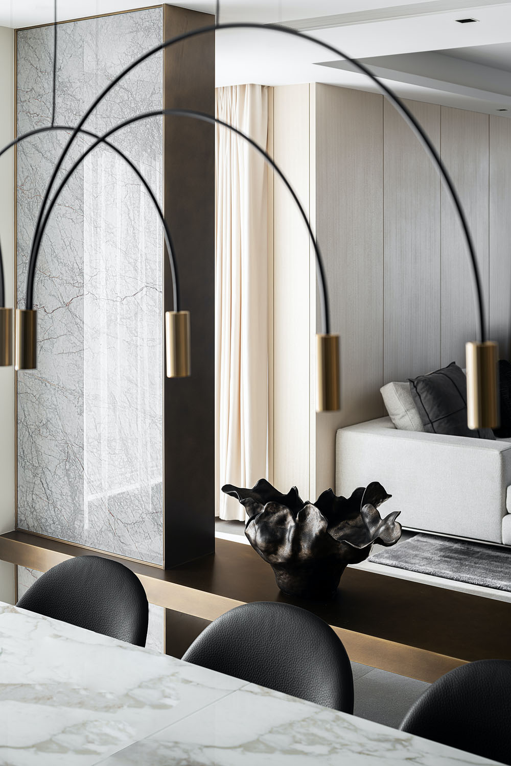 觀想設計,複式設計案例,西安曲江紫汀苑,西安,西安住宅設計案例,複式住宅裝修,西安豪宅設計,422㎡