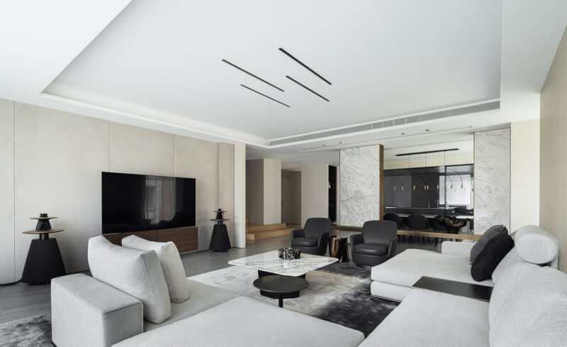 觀想設計 |  西安曲江紫汀苑422㎡豪宅設計