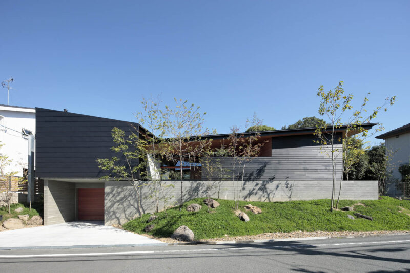 Masaaki Mitani | 138㎡,日本大阪原木風日式景觀庭院住宅