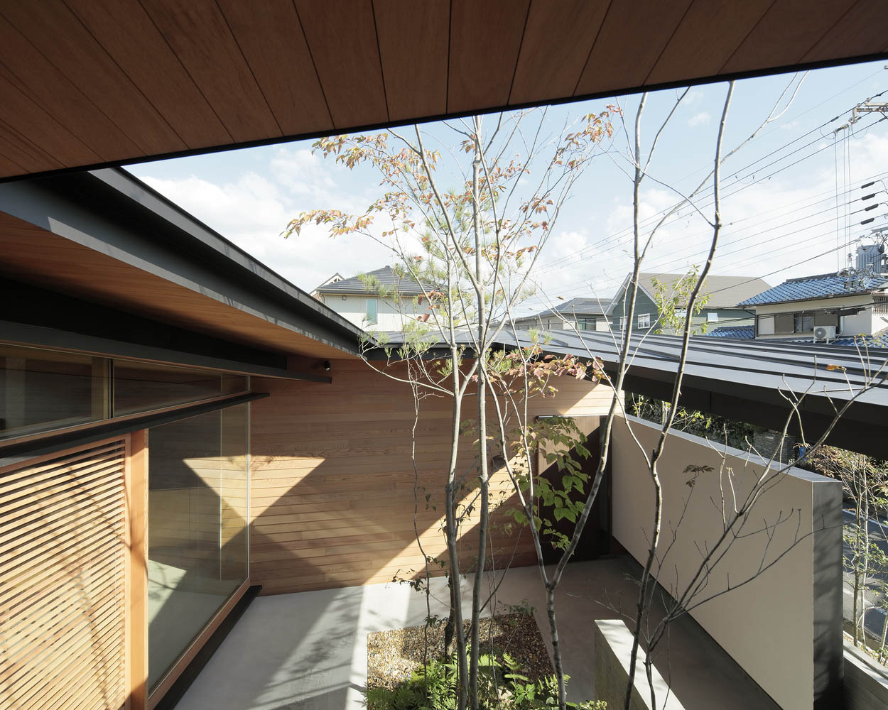 日式住宅設計,住宅設計案例,Masaaki Mitani,日本,大阪,138㎡,原木風,日式庭院住宅,景觀庭院