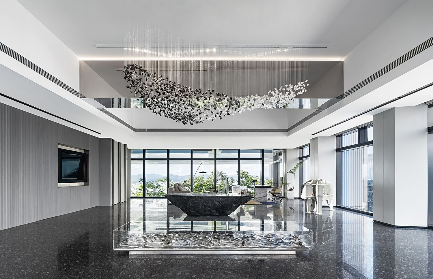 展廳設計,材料展廳設計,華潤水泥展廳,華潤水泥,展廳設計案例,潤品薈石材藝術展館,潤品薈,深圳材料展廳,前川設計,前川設計作品