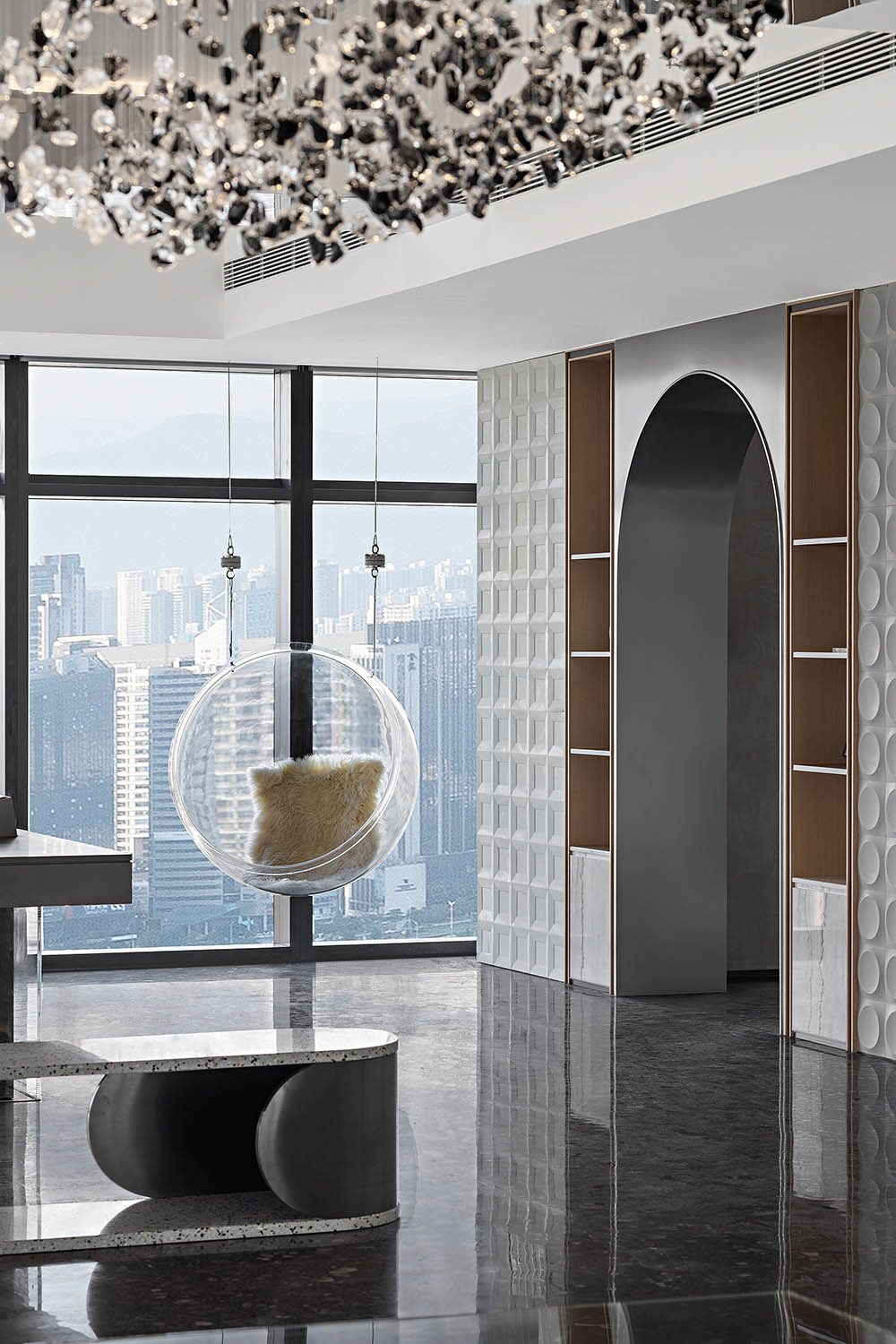 展廳設計,材料展廳設計,華潤水泥展廳,華潤水泥,展廳設計案例,潤品薈石材藝術展館,潤品薈,深圳材料展廳,前川設計,前川設計作品