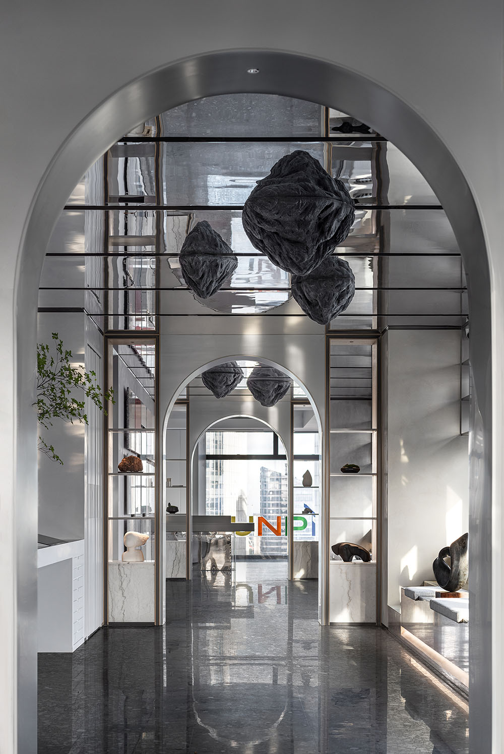 展廳設計,材料展廳設計,華潤水泥展廳,華潤水泥,展廳設計案例,潤品薈石材藝術展館,潤品薈,深圳材料展廳,前川設計,前川設計作品