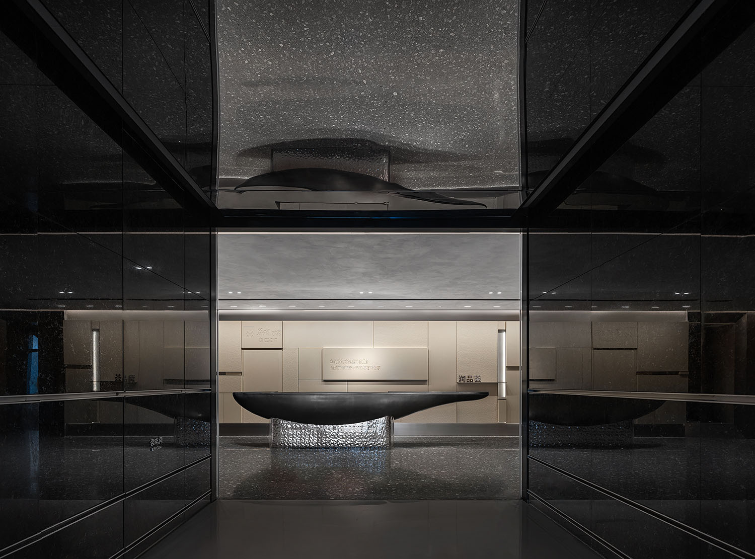 展廳設計,材料展廳設計,華潤水泥展廳,華潤水泥,展廳設計案例,潤品薈石材藝術展館,潤品薈,深圳材料展廳,前川設計,前川設計作品