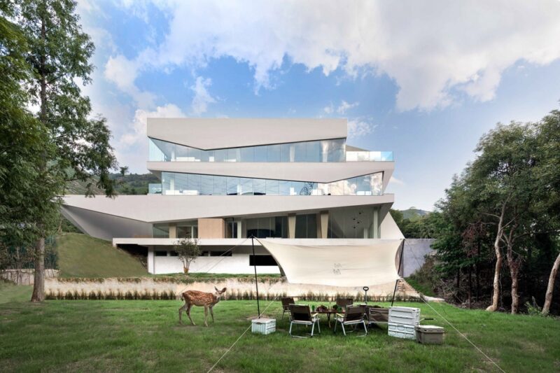 杭州時上建築空間設計 | 浙江湖州來野民宿·十二獸