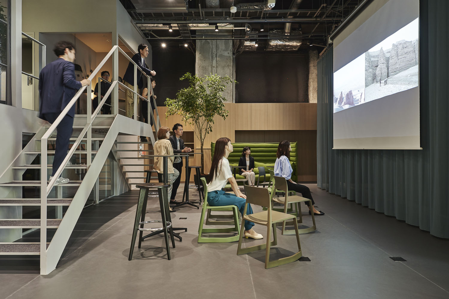 辦公室設計,聯合辦公室設計,日本聯合辦公室,辦公室設計案例,日本,SAKUMAESHIMA,Mol.t聯合辦公室,辦公室設計方案,辦公室裝修