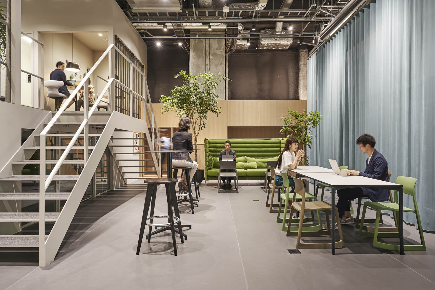 辦公室設計,聯合辦公室設計,日本聯合辦公室,辦公室設計案例,日本,SAKUMAESHIMA,Mol.t聯合辦公室,辦公室設計方案,辦公室裝修