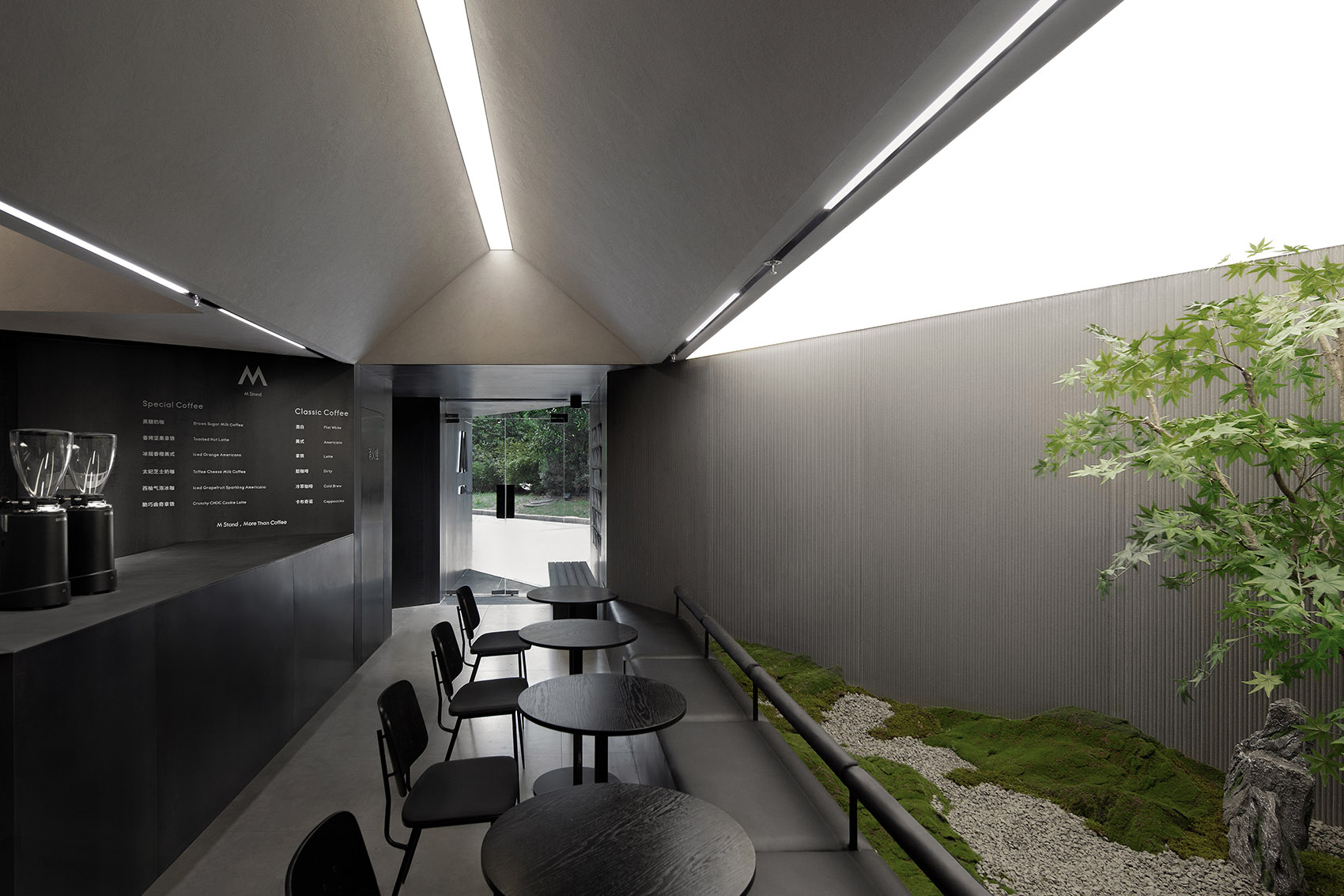 上海咖啡店設計,咖啡店設計,咖啡店設計案例,上海咖啡店,茶飲店設計,咖啡廳設計,M Stand,M Stand咖啡,M Stand寶山正大樂城店,上海M Stand,M Stand正大樂城店,Atelier Raw,Raw
