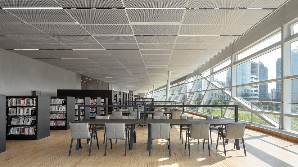 上海圖書館,上海圖書館東館,上海圖書館東館設計,圖書館設計,圖書館設計案例,公共圖書館,SHL建築事務所