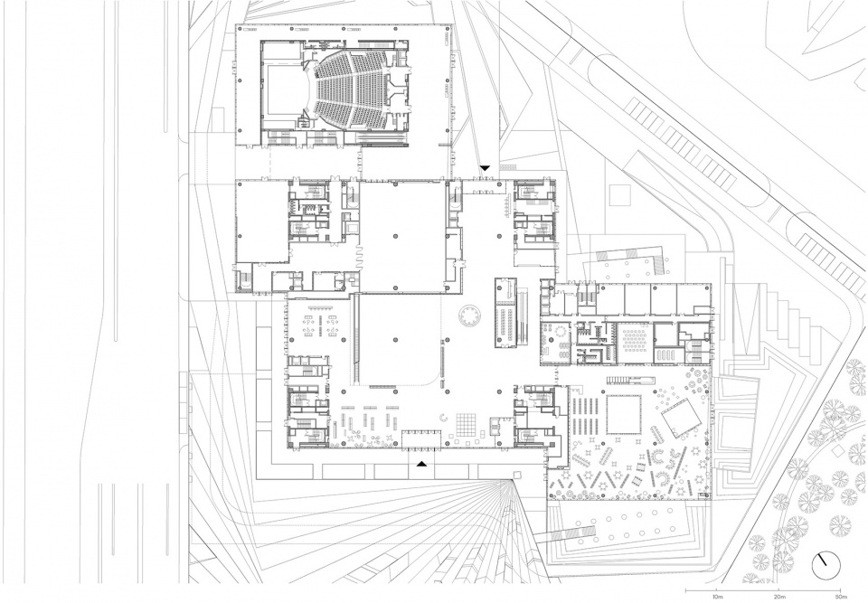 上海圖書館,上海圖書館東館,上海圖書館東館設計,圖書館設計,圖書館設計案例,公共圖書館,SHL建築事務所
