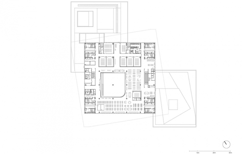 上海圖書館,上海圖書館東館,上海圖書館東館設計,圖書館設計,圖書館設計案例,公共圖書館,SHL建築事務所