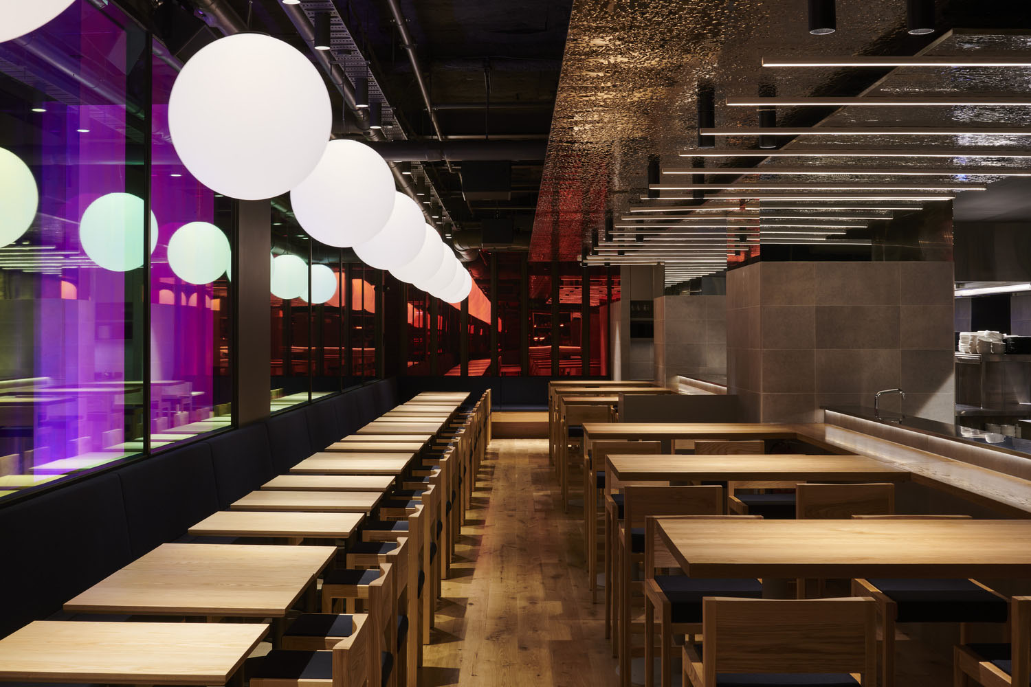 Russell & George,墨爾本,餐廳設計,居酒屋設計案例,國外酒吧設計,烤物餐廳,685㎡,居酒屋設計,日式烤物餐廳