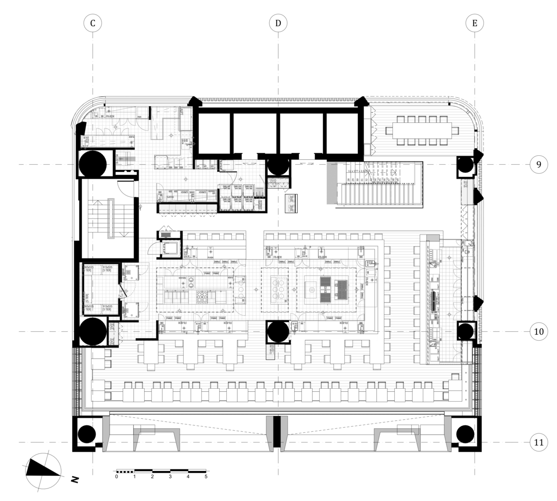 Russell & George,墨爾本,餐廳設計,居酒屋設計案例,國外酒吧設計,烤物餐廳,685㎡,居酒屋設計,日式烤物餐廳
