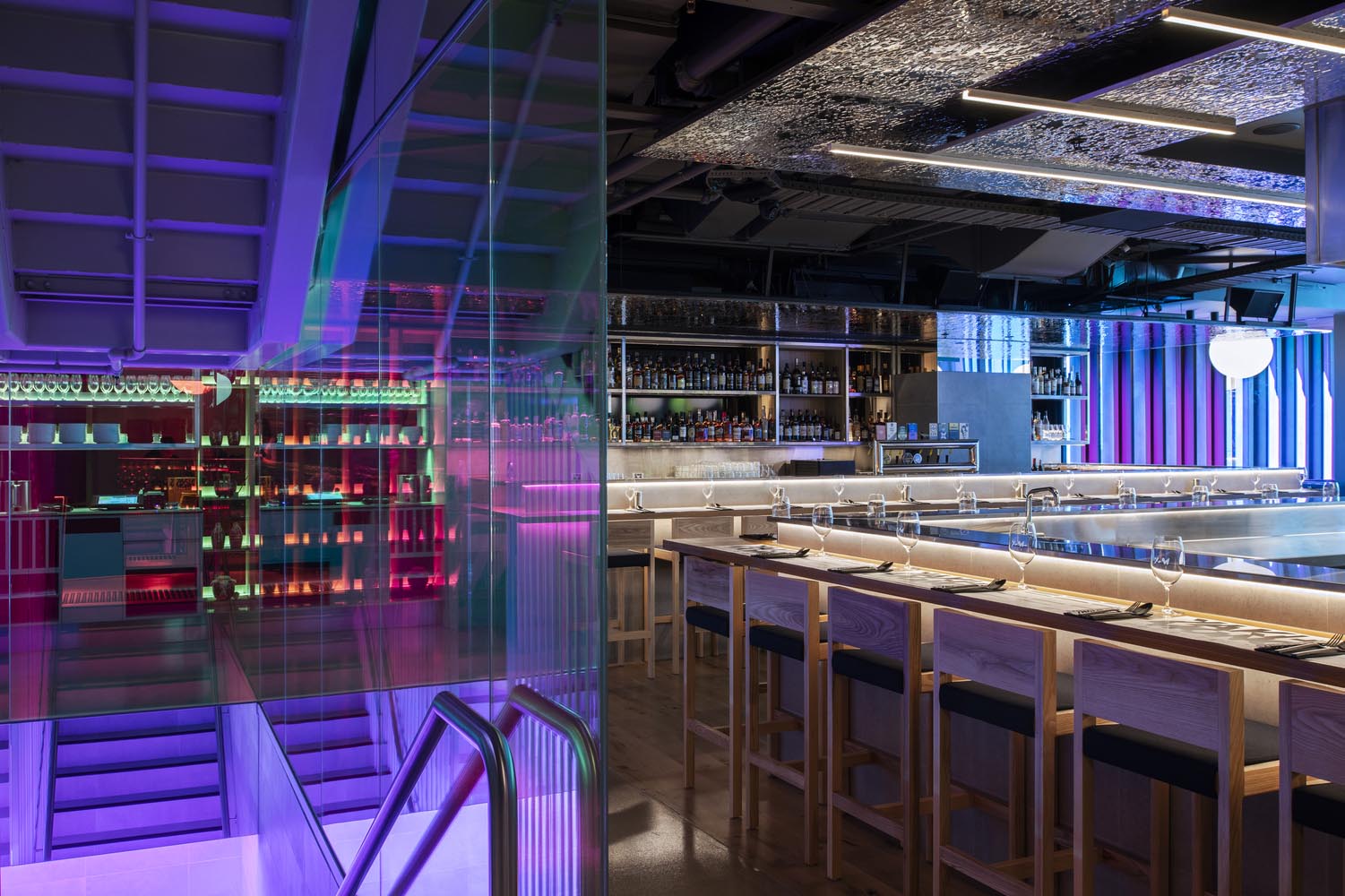 Russell & George,墨爾本,餐廳設計,居酒屋設計案例,國外酒吧設計,烤物餐廳,685㎡,居酒屋設計,日式烤物餐廳