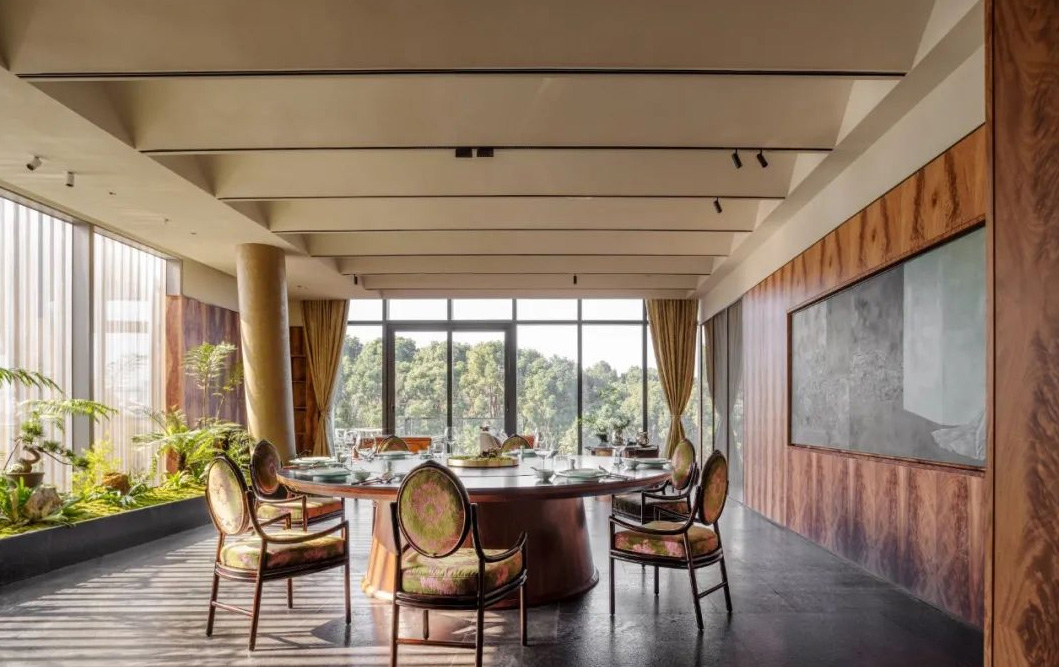 餐廳設計,高檔餐廳設計,元熙創意設計,中式餐廳設計,新中式餐廳,段元,餐廳設計案例,上海東臨觀海·和興1913餐廳,上海,上海餐廳設計,梁建國