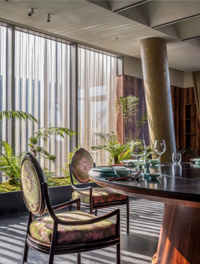 餐廳設計,高檔餐廳設計,元熙創意設計,中式餐廳設計,新中式餐廳,段元,餐廳設計案例,上海東臨觀海·和興1913餐廳,上海,上海餐廳設計,梁建國