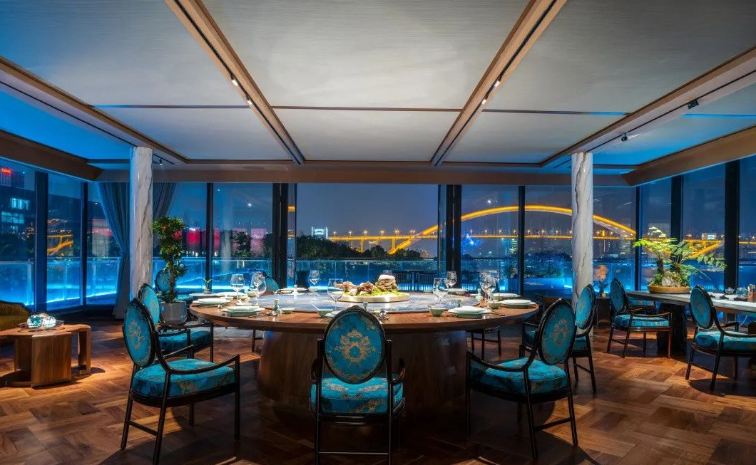餐廳設計,高檔餐廳設計,元熙創意設計,中式餐廳設計,新中式餐廳,段元,餐廳設計案例,上海東臨觀海·和興1913餐廳,上海,上海餐廳設計,梁建國