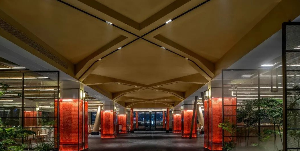 餐廳設計,高檔餐廳設計,元熙創意設計,中式餐廳設計,新中式餐廳,段元,餐廳設計案例,上海東臨觀海·和興1913餐廳,上海,上海餐廳設計,梁建國