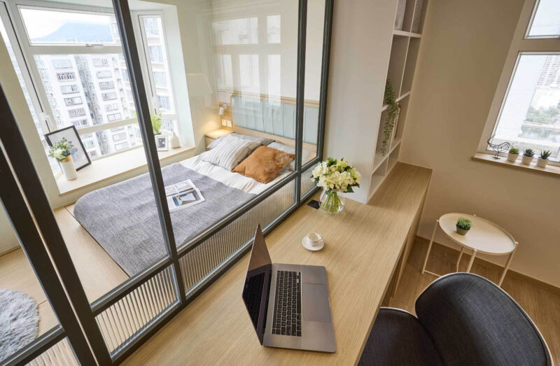 littleMORE | 32㎡，香港原木色、明亮精致小宅