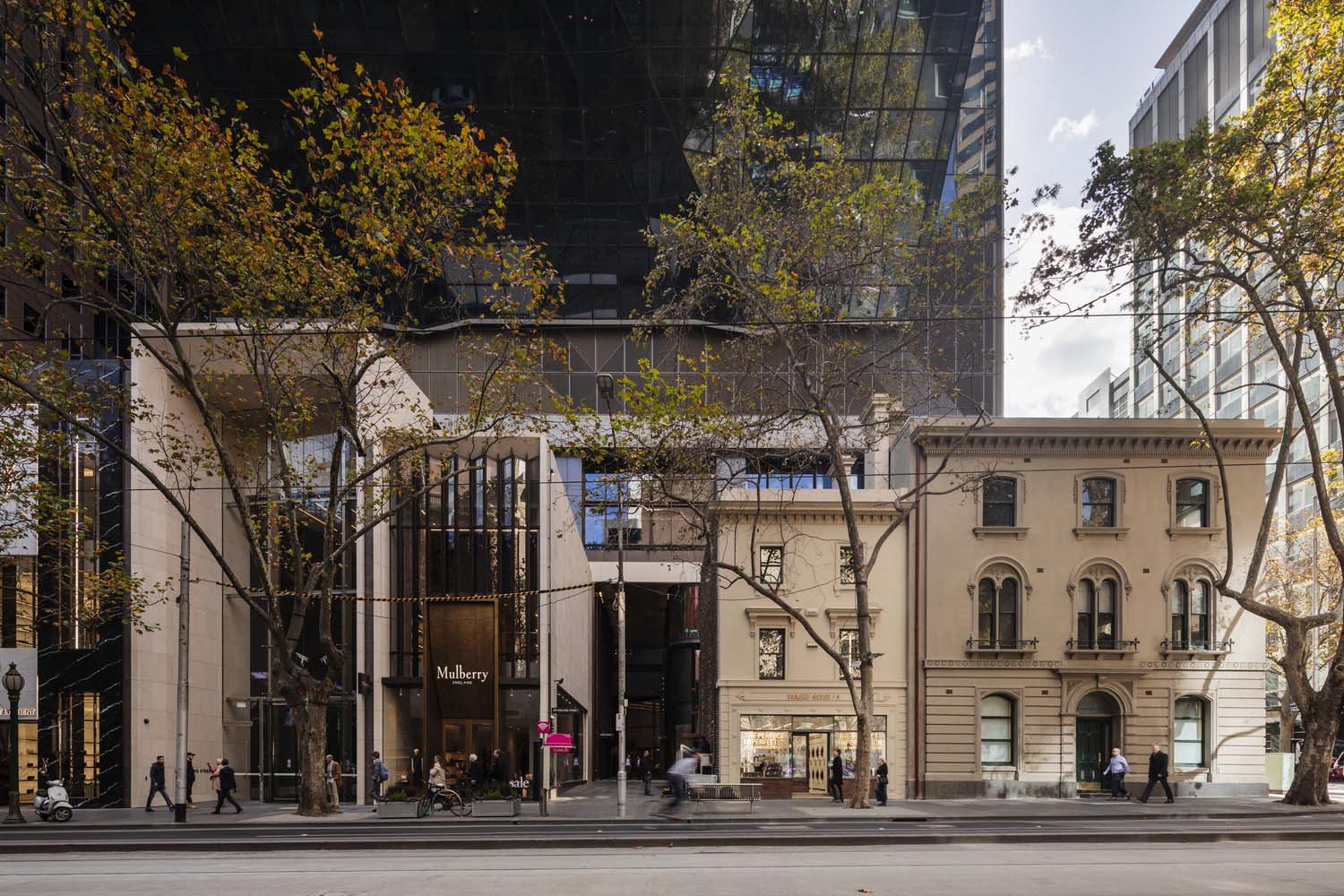 Woods Bagot,澳大利亞,墨爾本,柯林斯商業大廈,辦公樓,伍茲貝格,建築設計,高層建築,80 Collins,酒店建築