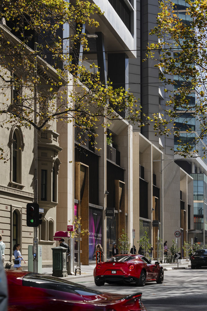 Woods Bagot,澳大利亞,墨爾本,柯林斯商業大廈,辦公樓,伍茲貝格,建築設計,高層建築,80 Collins,酒店建築