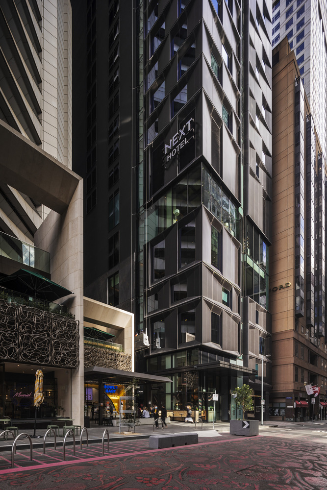 Woods Bagot,澳大利亞,墨爾本,柯林斯商業大廈,辦公樓,伍茲貝格,建築設計,高層建築,80 Collins,酒店建築