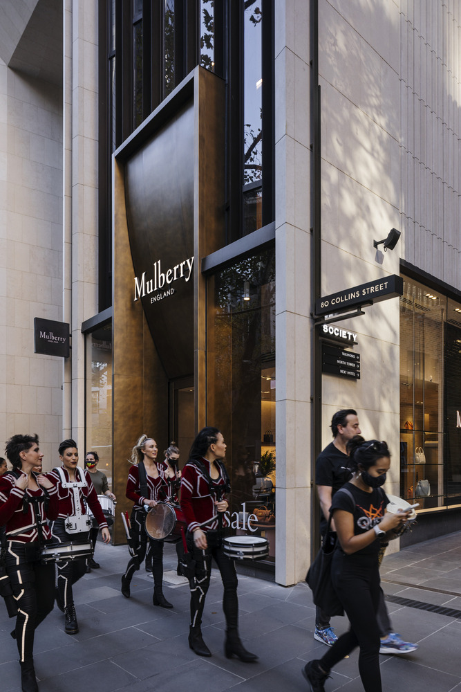 Woods Bagot,澳大利亞,墨爾本,柯林斯商業大廈,辦公樓,伍茲貝格,建築設計,高層建築,80 Collins,酒店建築