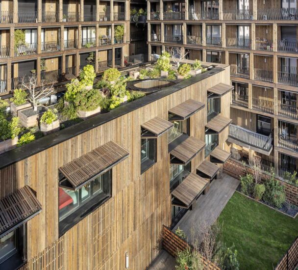 AAVP Architecture | 原木+混凝土，巴黎創意青年公寓