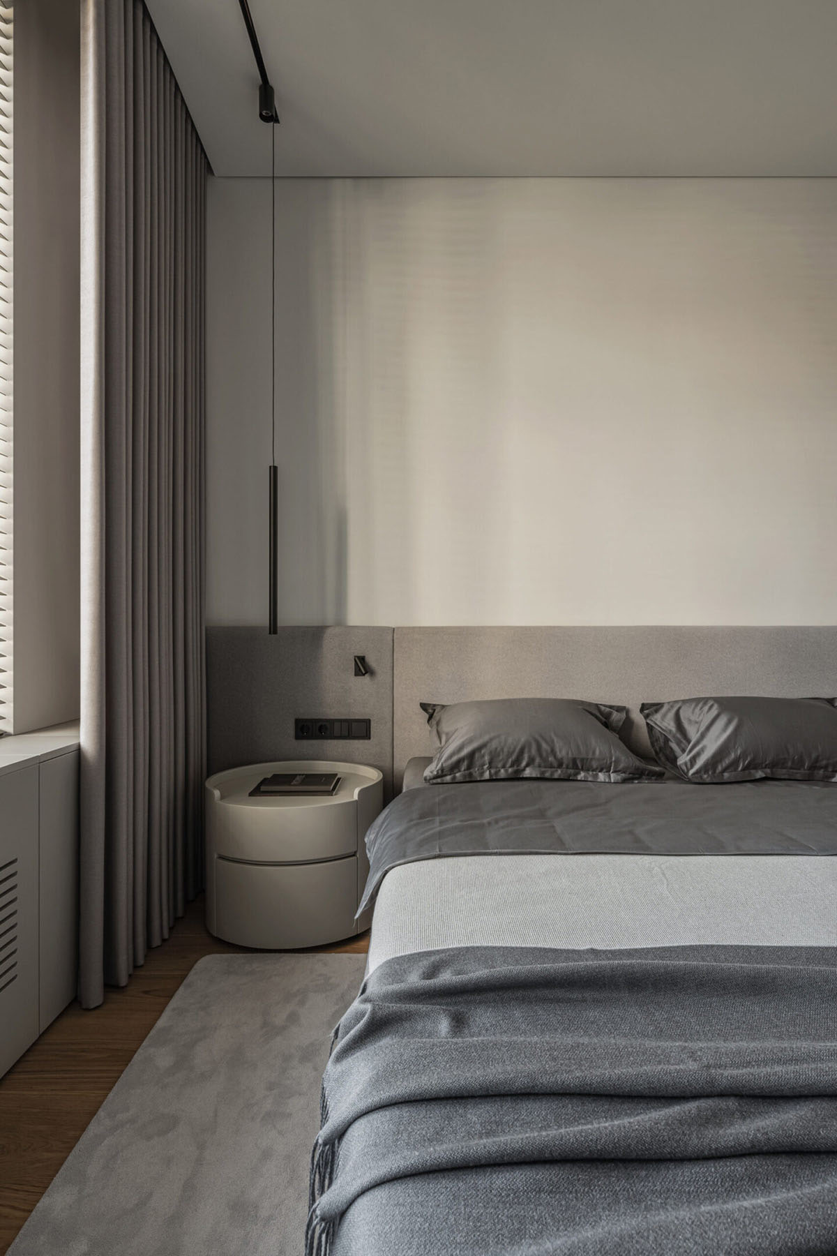 公寓住宅設計,110㎡,中性色,家裝設計,公寓設計案例,Bezmirno architectural studio,基輔