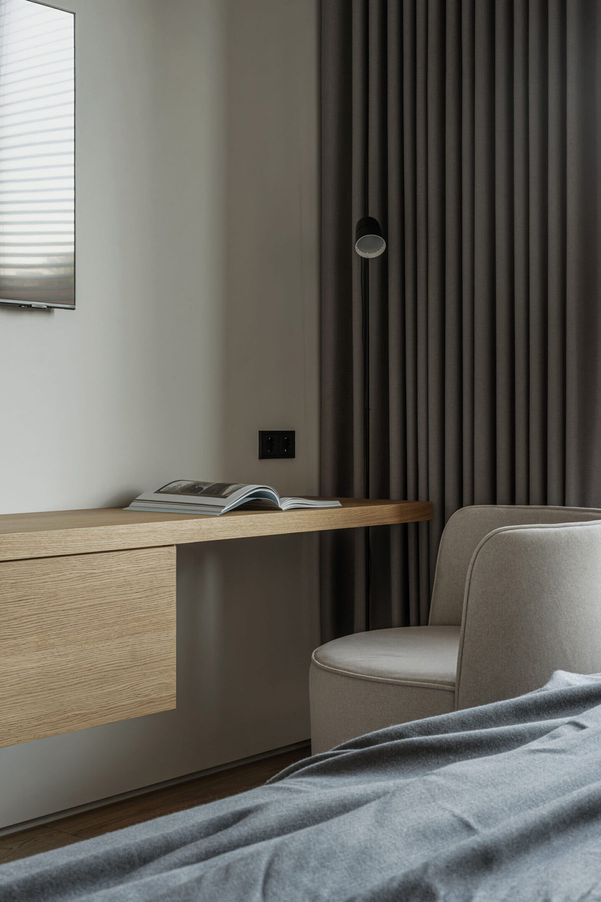 公寓住宅設計,110㎡,中性色,家裝設計,公寓設計案例,Bezmirno architectural studio,基輔