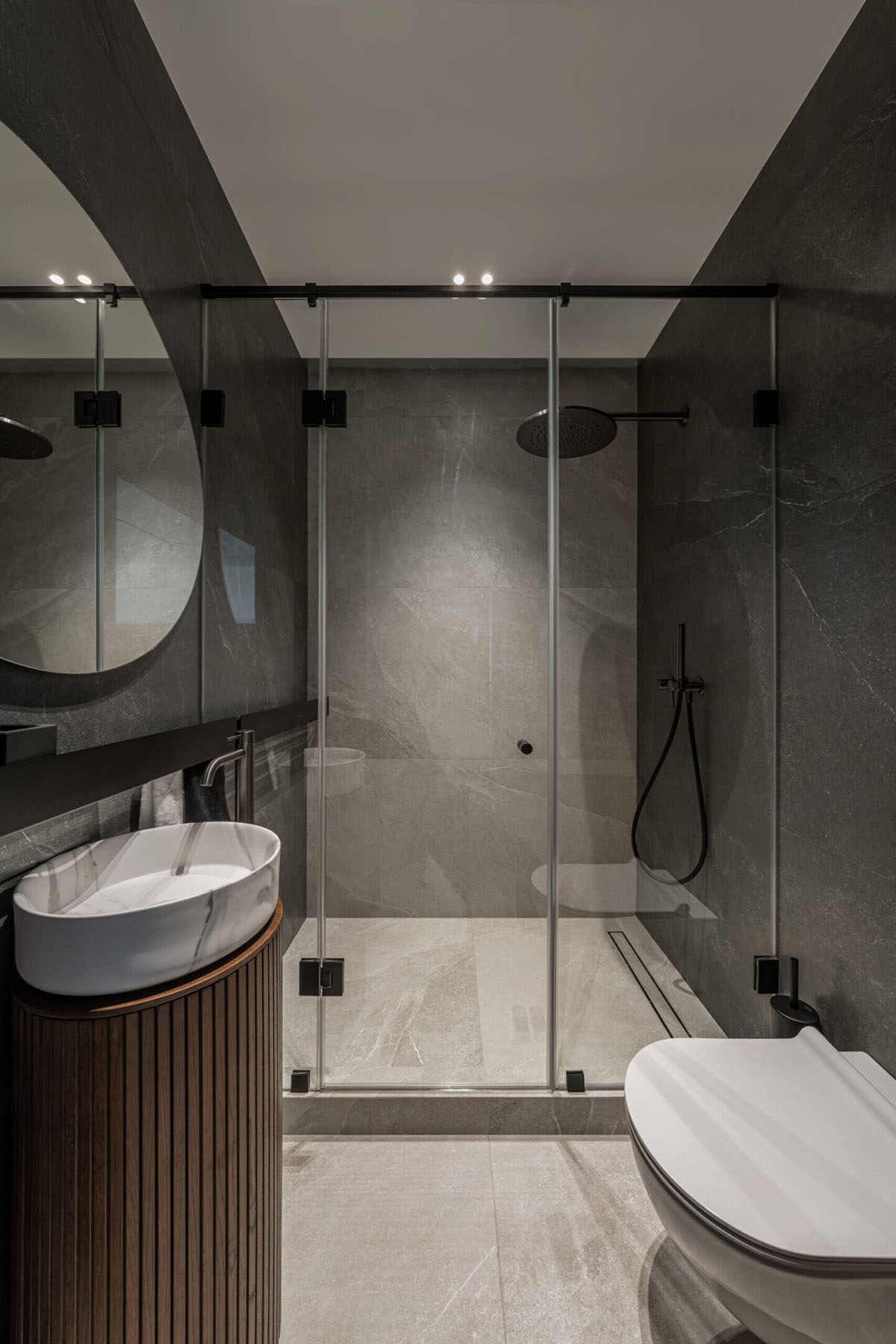 公寓住宅設計,110㎡,中性色,家裝設計,公寓設計案例,Bezmirno architectural studio,基輔