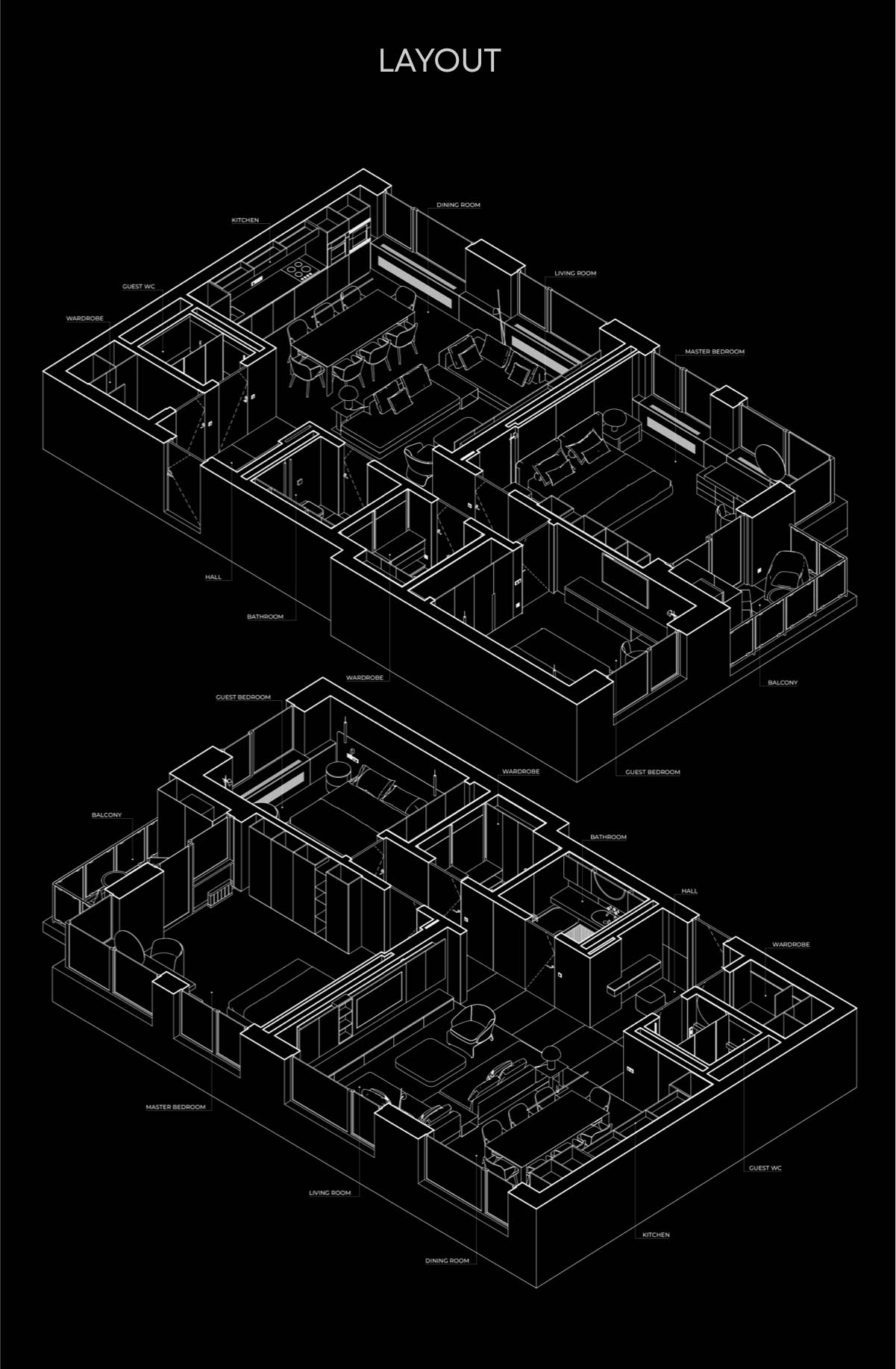 公寓住宅設計,110㎡,中性色,家裝設計,公寓設計案例,Bezmirno architectural studio,基輔