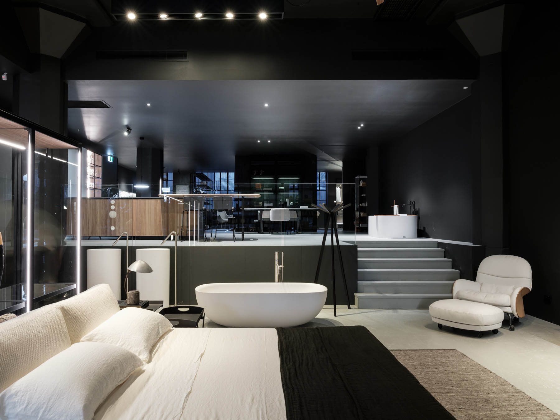 展廳設計,家具展廳設計,Boffi波菲展廳,意大利頂級家具Boffi波菲,家具展廳設計案例,波菲家具,波菲櫥櫃,De Padova,悉尼,Surry Hills